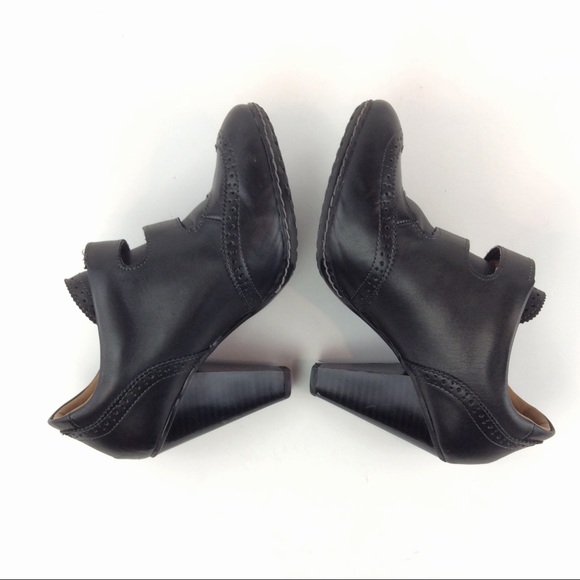 Euro Soft  Double Monk Strap Brogue Heels - Picture 4 of 8